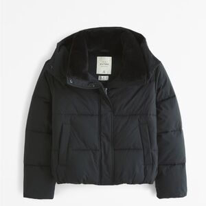 Abercrombie & Fitch Ultra Collection Black Puffer Jacket